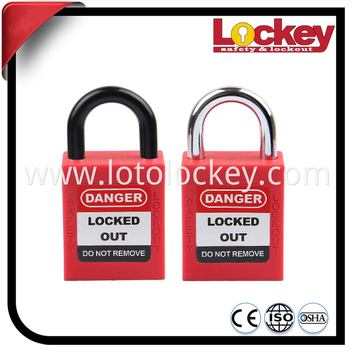 Plastic Short Shackle Padlock